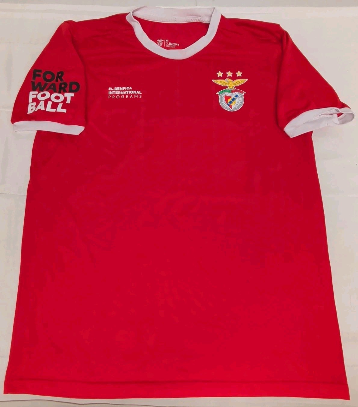 Portugal League S.L. Benfica Football Club Official Jersey Red Men’s Medium 🔥