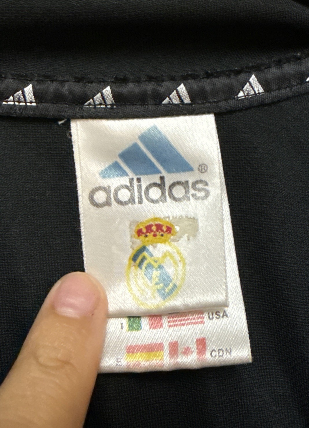 2002-2003 Adidas Real Madrid Away Jersey #23 David Beckham La Liga Sz XL