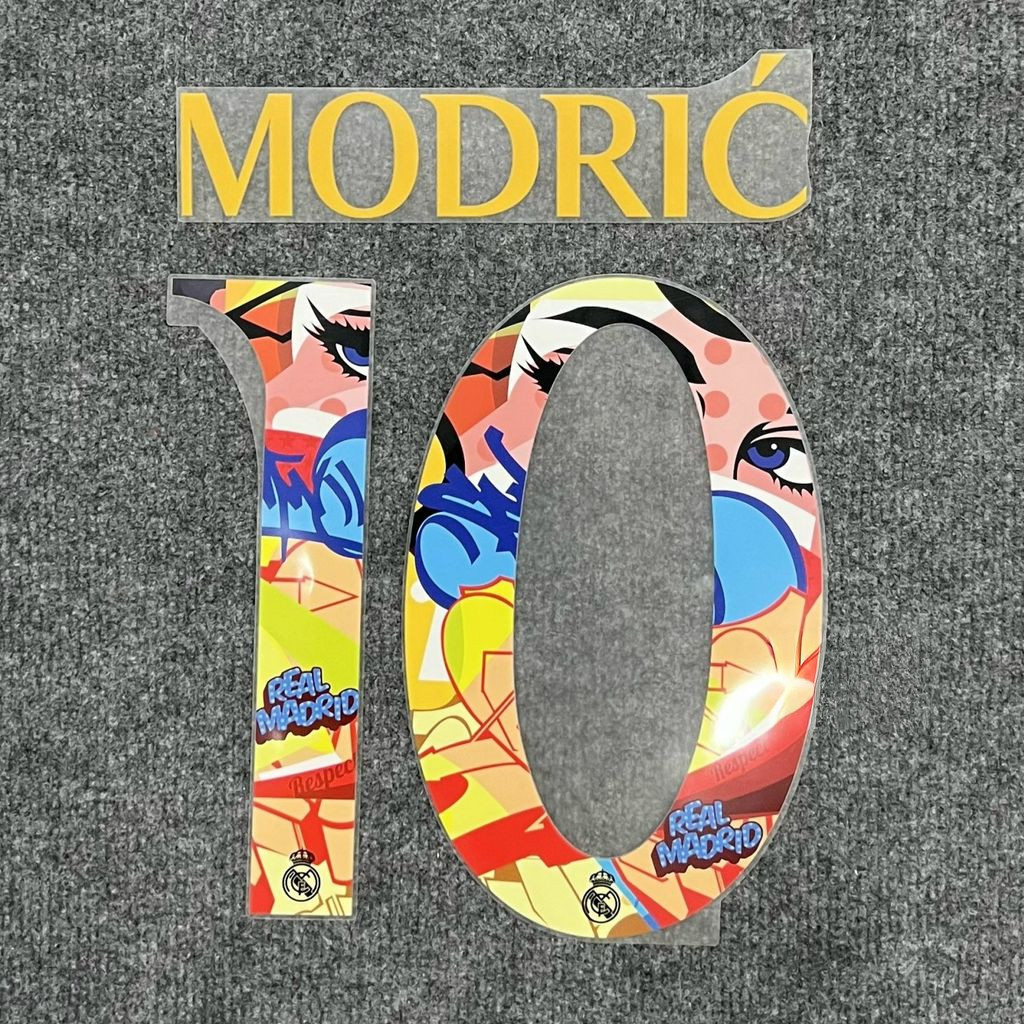 Modric 10 Real Madrid Special Edition Player Size Nameset ID Print