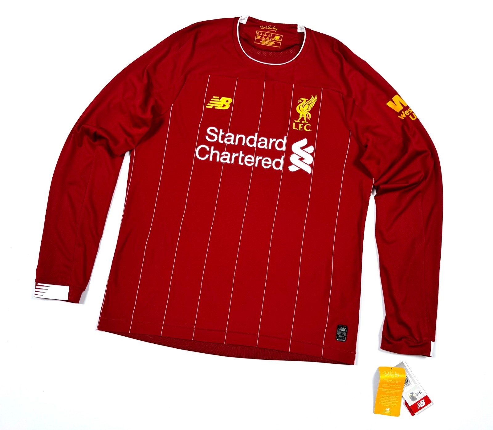Liverpool 2019 2020 Home Football Shirt Soccer Jersey New Balance Men’s Size M