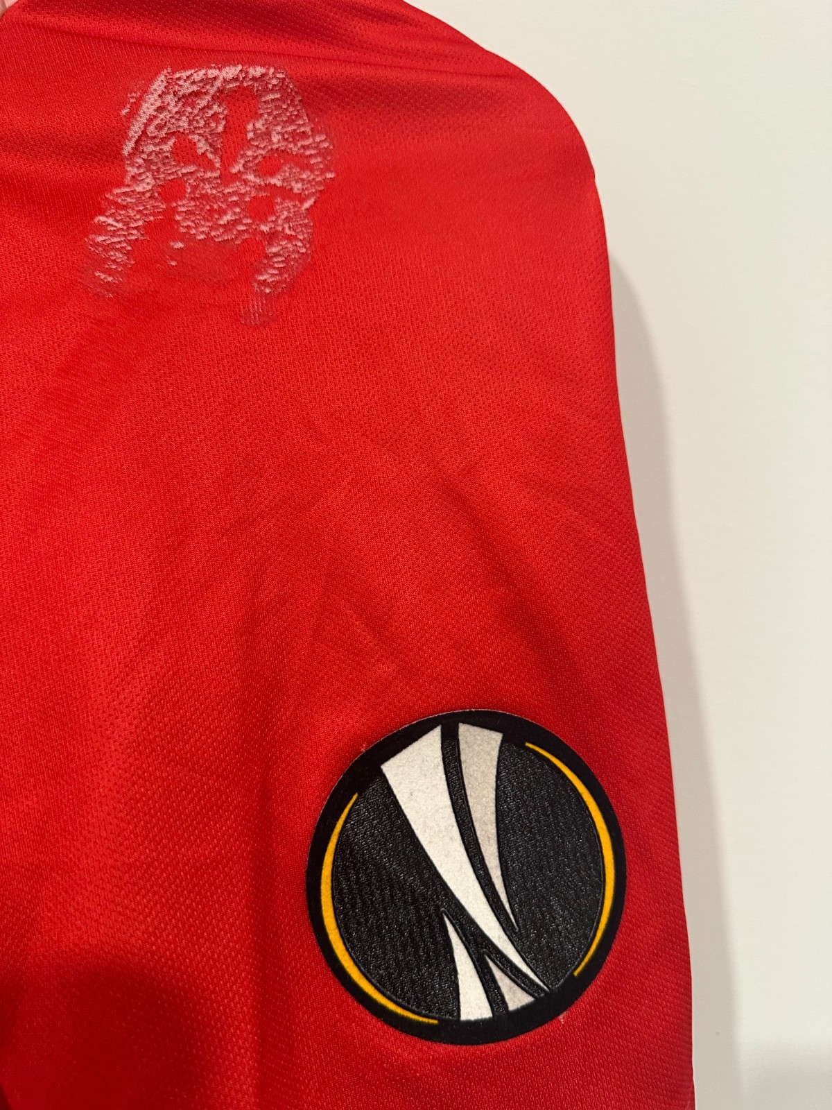 Atlético Madrid 2017-18 Home Soccer Jersey Saúl #8 (L)