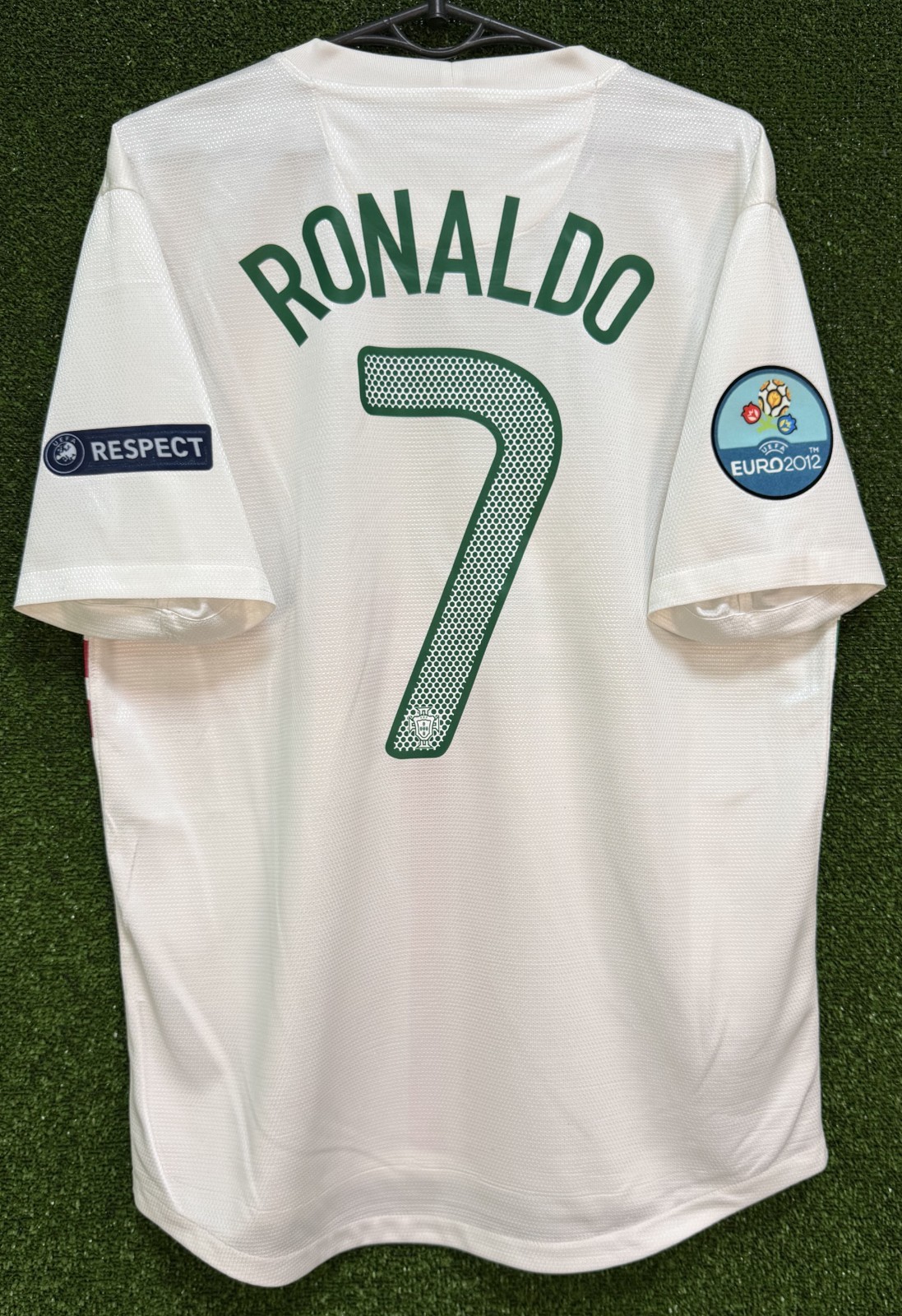 RONALDO #7 MEN’S PORTUGAL vs SPAIN 2012/2013 FOOTBALL SOCCER SHIRT JERSEY SIZE M