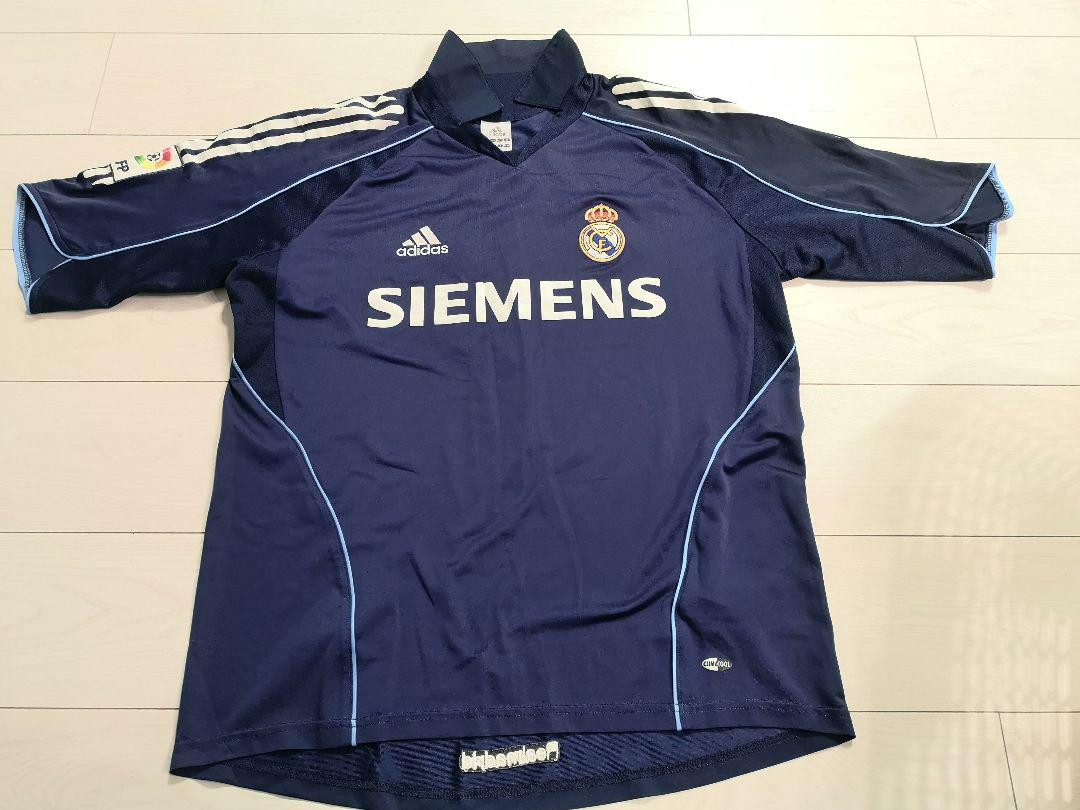 Vintage Roberto Carlos Real Madrid 05/06 Away Size M adidas Soccer Jersey#2