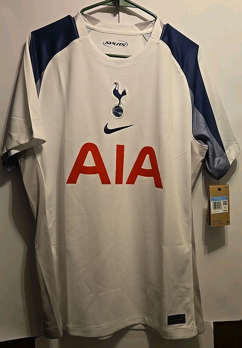 Nike Tottenham Hotspur Xavi Simons 25/26 Home Jersey Mens Medium White NWT