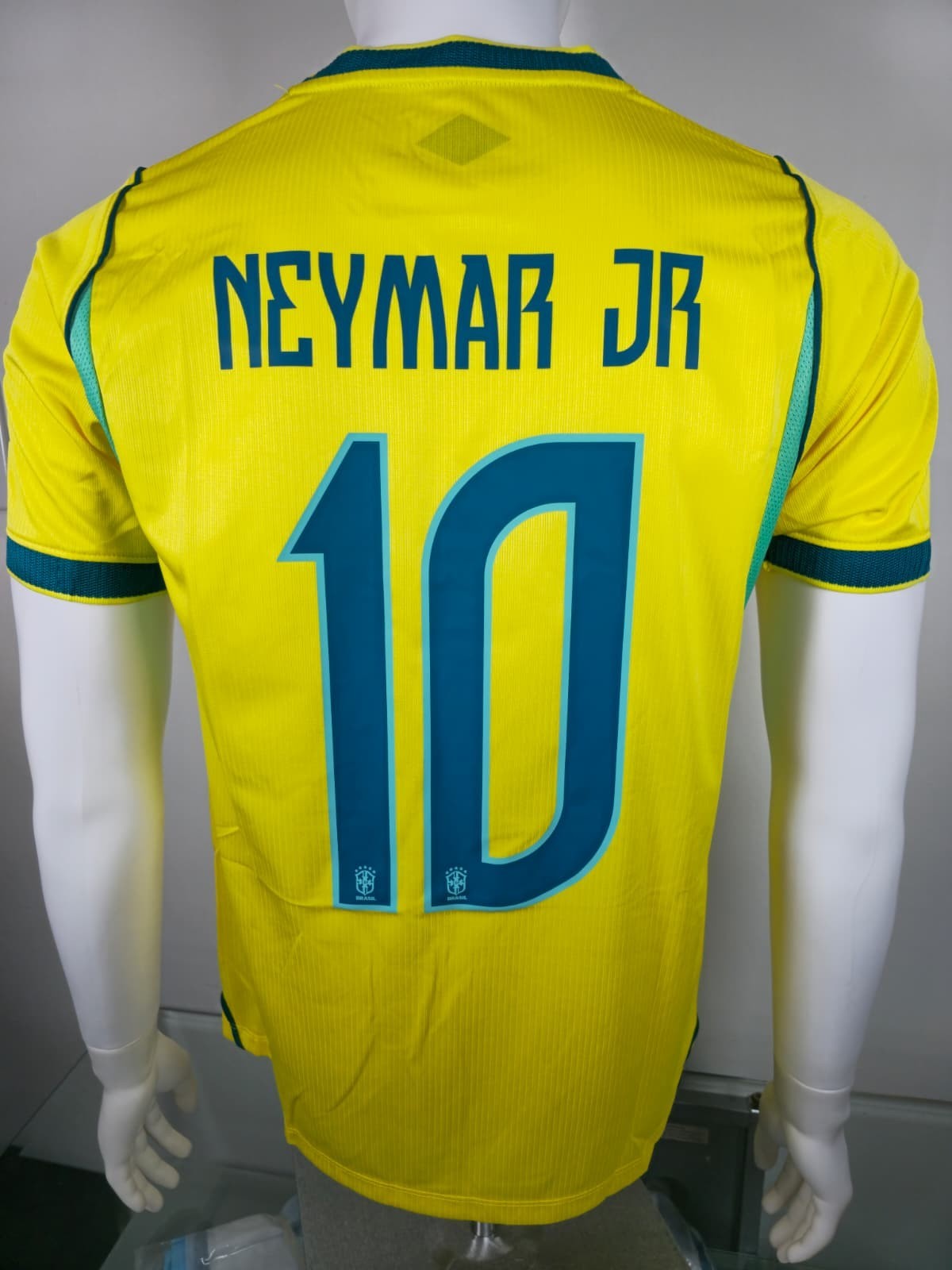 Size 3XL Brazil Unisex Neymar Fan Version Soccer Football Jersey 2026 Yellow