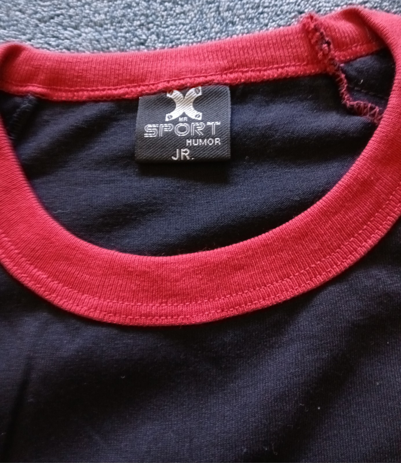 Sport Humor AC Milan Paolo Maldini Soccer Shirt Black/Red Size XL
