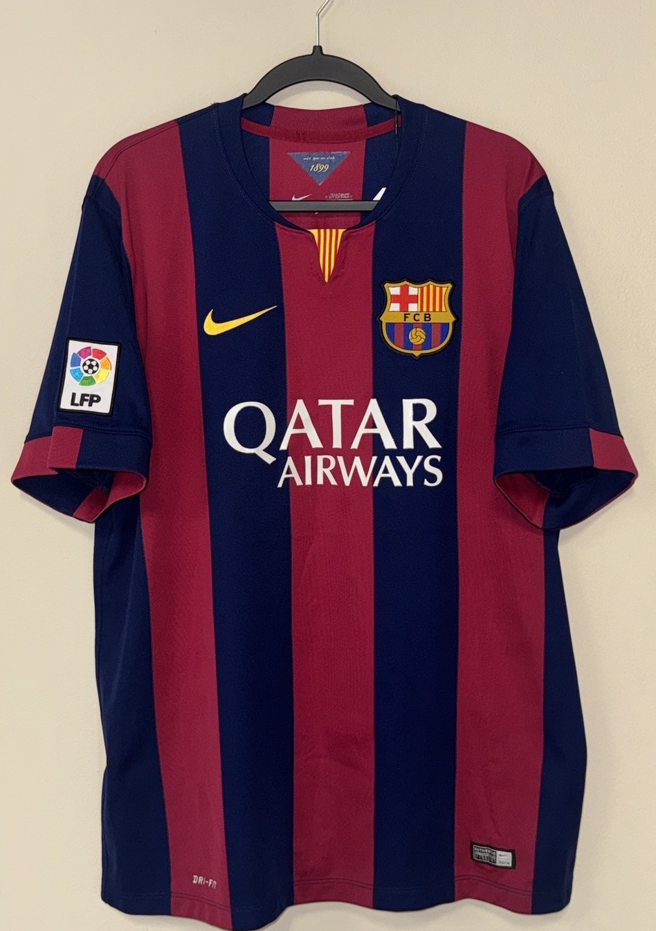 Nike Barcelona 2014–15 Home Jersey Messi #10 – 610594-422 – Size XL