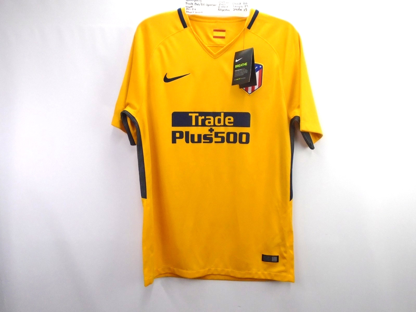 BNWT Nike Atletico Madrid 2017 18 Away Football Shirt La Liga Jersey Soccer Sz M