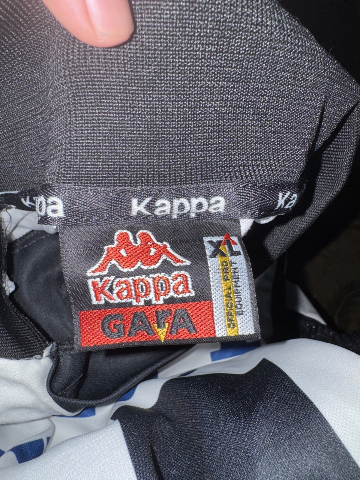 Juventus 1996-97 Kappa GARA Team Issue Zidane Era Jersey | Sony MiniDisc | Italy