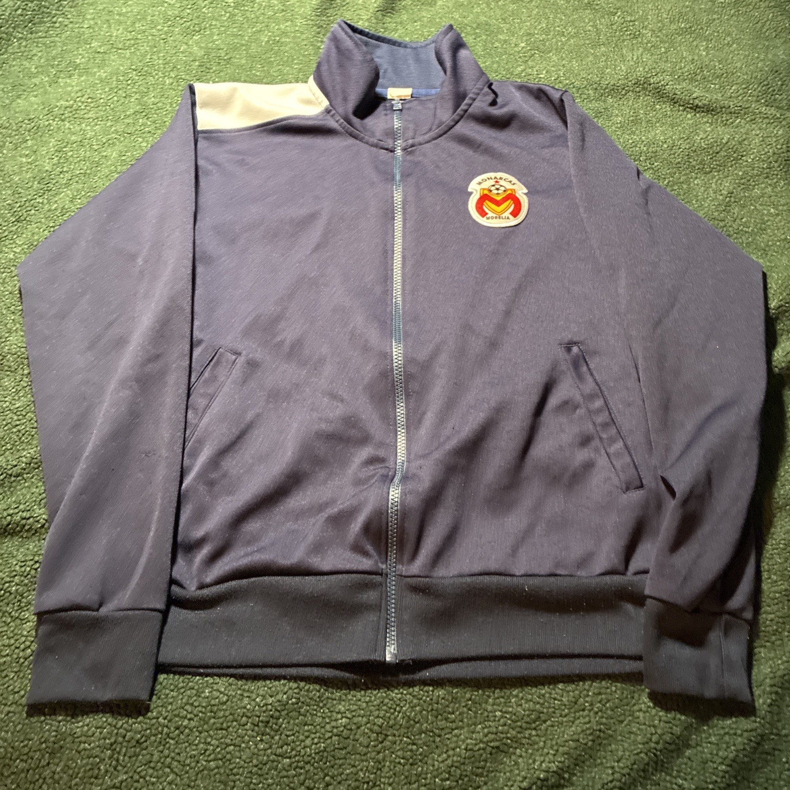 Monarcas Morelia Full-Zip Futbol Soccer Track Jacket S Football Mexican Vintage