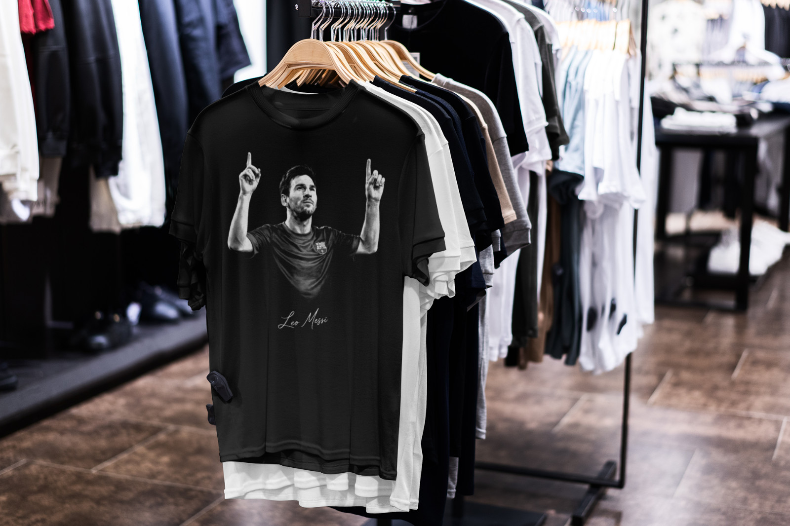 Futbol Legends Streetwear T-Shirt – Soccer Fandom Graphic Tee – Pick Your Player