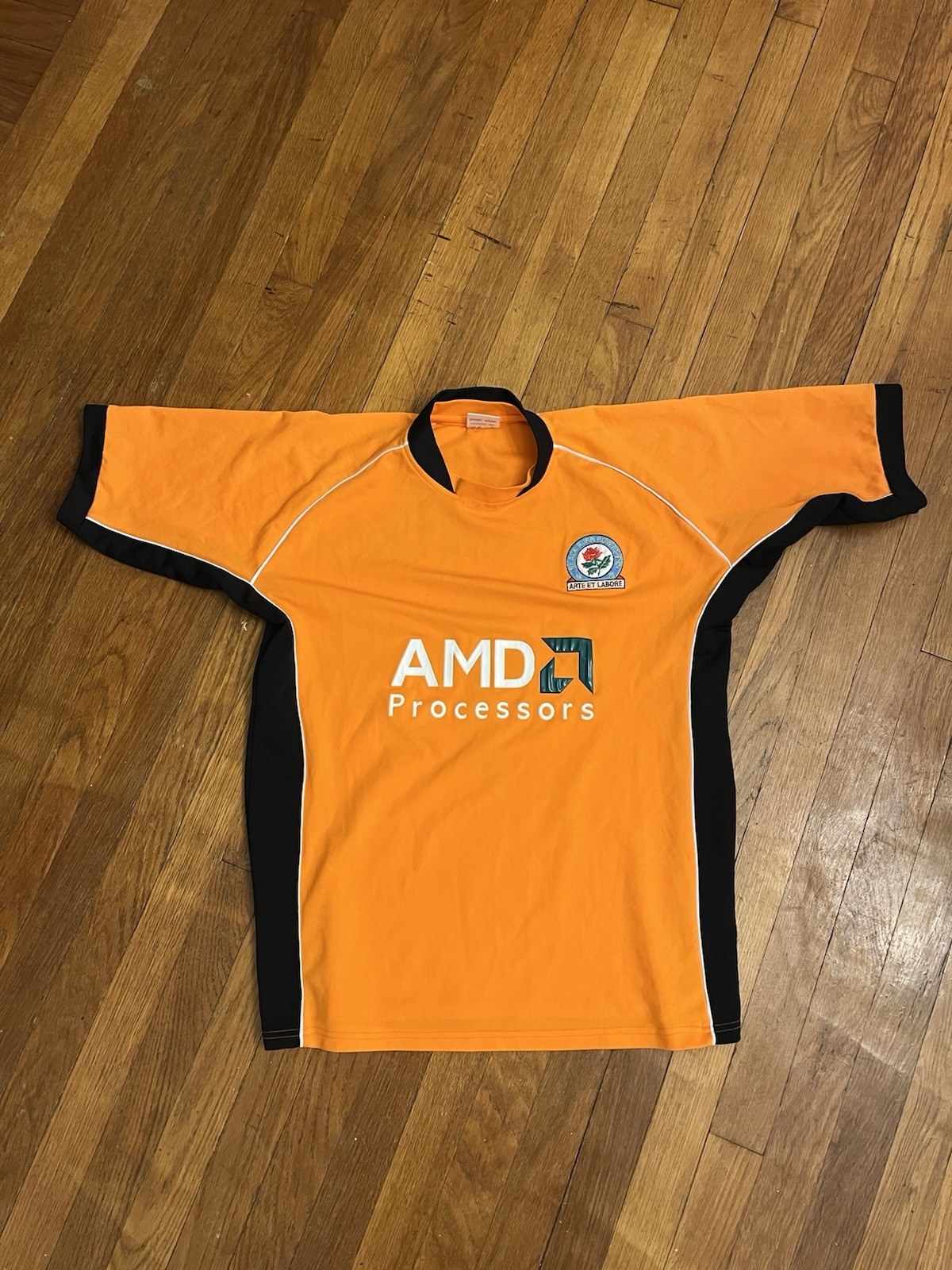 Blackburn Rovers FC Vintage Brad Friedel Jersey Kit Men’s Size Large Orange