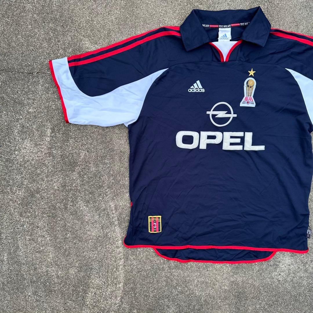 Vintage AC Milan 1999-00 100th Anniversary Third Jersey Adidas Italy L