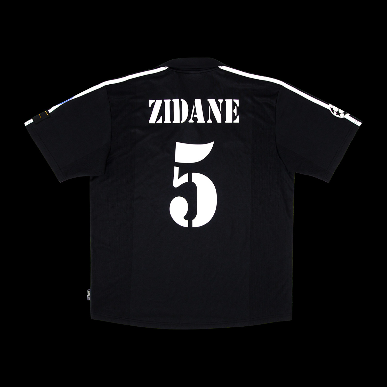 Adidas Real Madrid 01/02 2001 2002 UCL Away Zinedine Zidane 5 L Men Adult