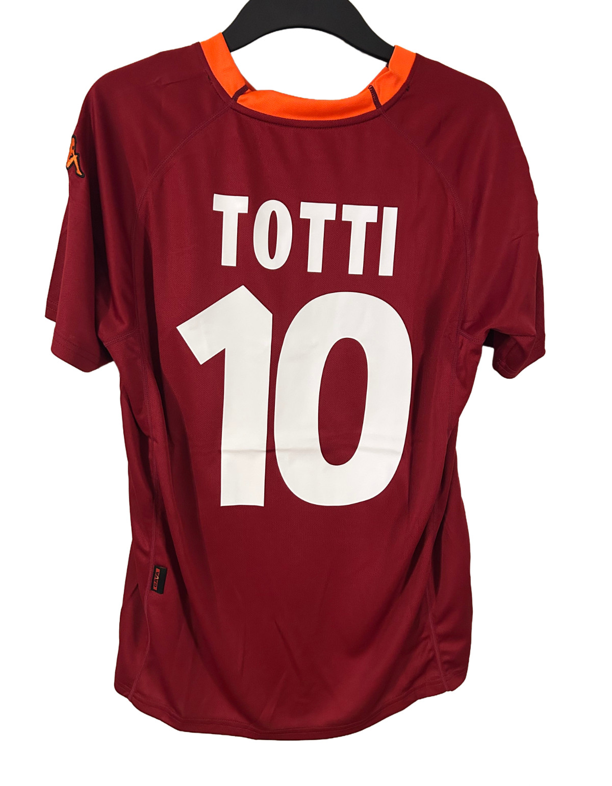 AS Roma Totti #10 VTG 2000/01 Kappa Home Jersey Football Soccer Shirt Badge Kit