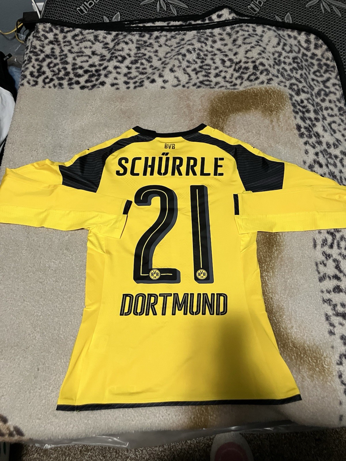 Borussia Dortmund Schurrle 2016/17 European Jersey Medium