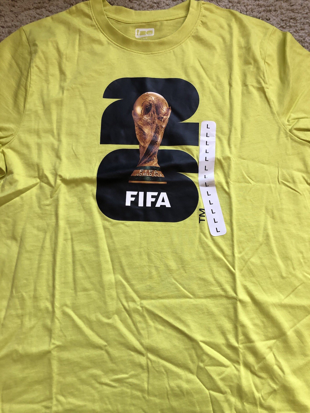 FIFA Lime Green T shirt