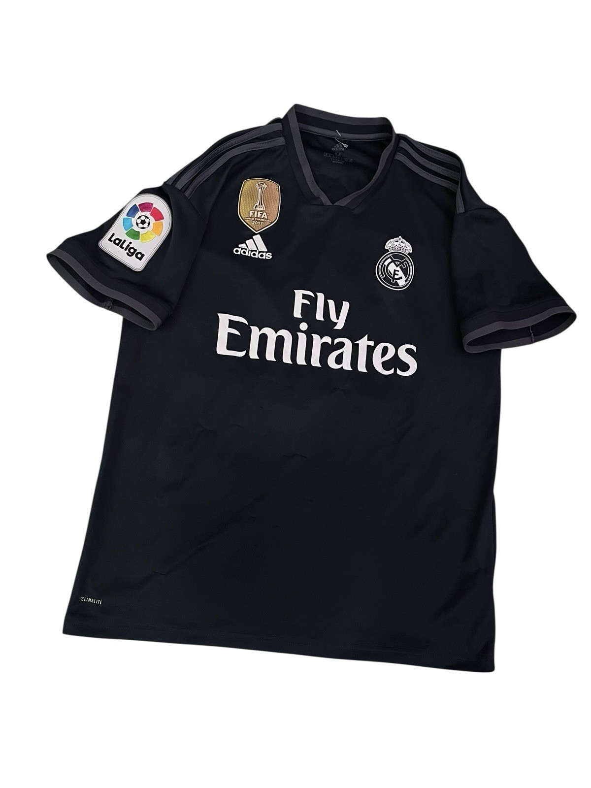 100% Authentic 2017/18 Adidas Real Madrid Away Soccer Jersey Luka Modric Men M