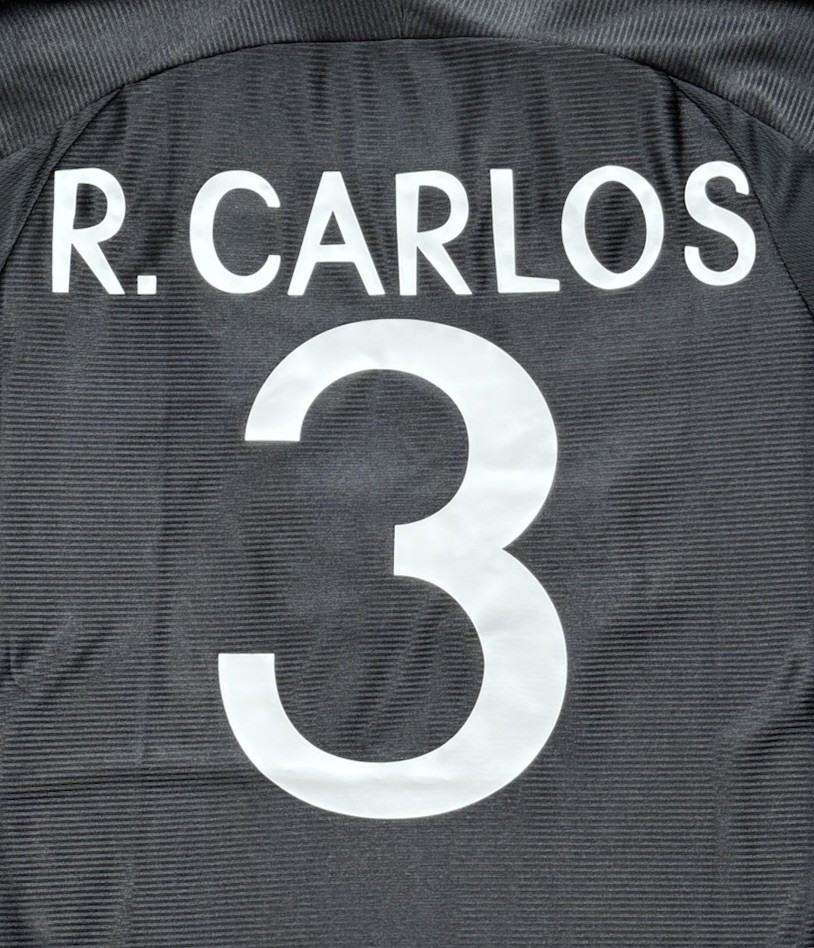 1999/00 Real Madrid Away Jersey #3 Roberto Carlos XL adidas reissue kit