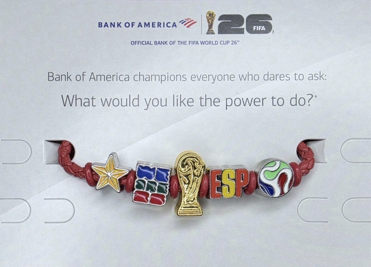 OFFICIAL FIFA World Cup 26 Champions Bank of America Final España SPAIN BRACELET
