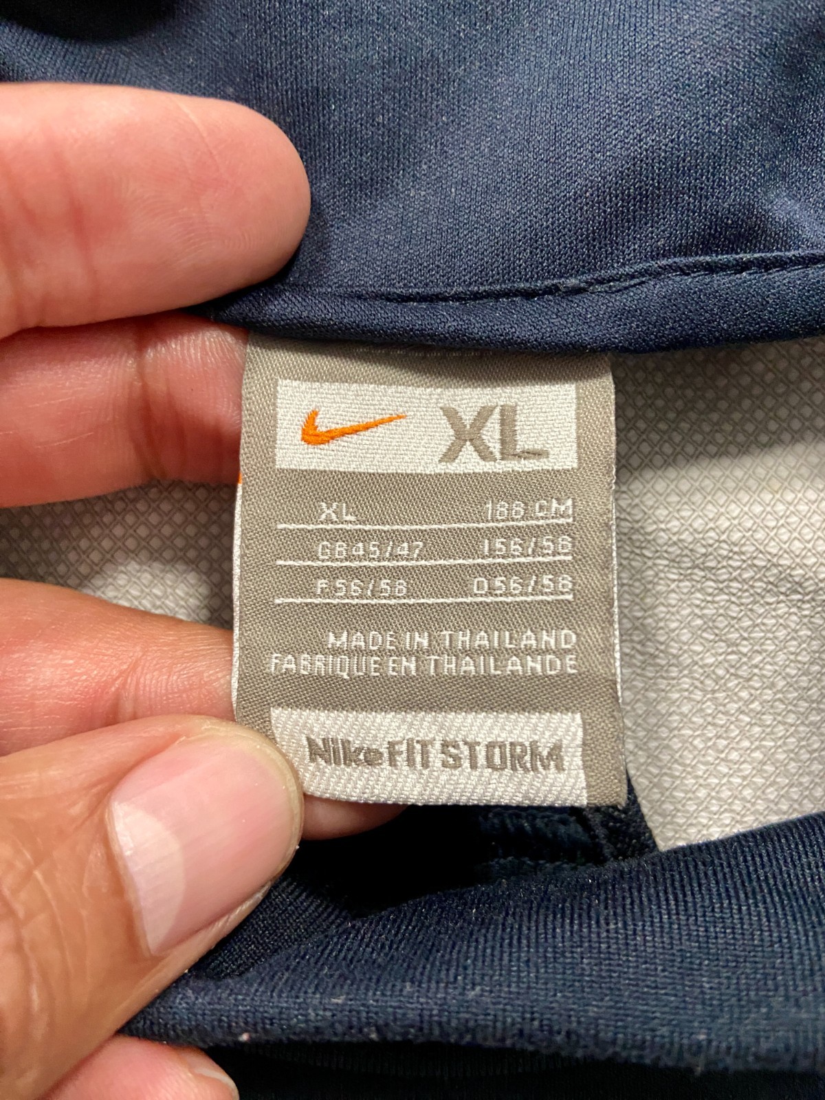 AUTHENTIC Nike Inter Milan 2008-09 L/S Sweat Top – Men (XL)