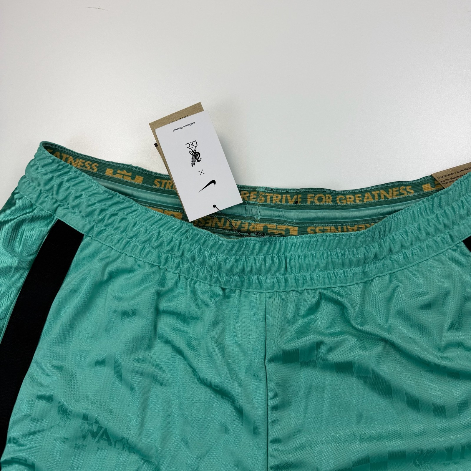 NEW Nike X Liverpool FC Lebron DNA Basketball Shorts Mens 2XL XXL Dri Fit Logo