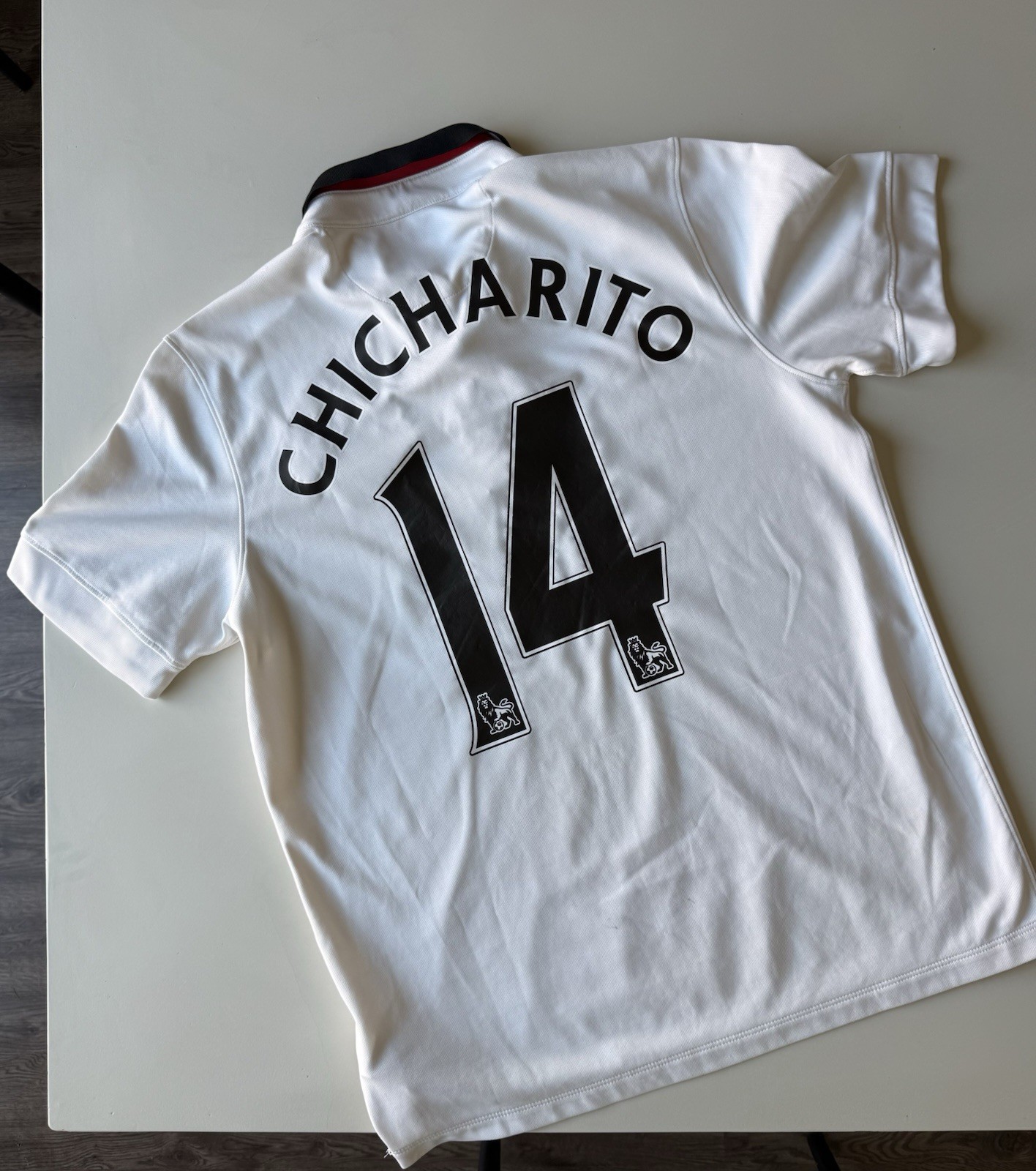 Chicharito Nike Manchester United 2014/15 Soccer Jersey Shirt Men’s L Mexico