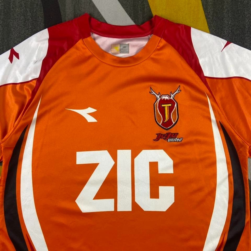 Jeju United 2007 South Korea Soccer Jersey Football Shirt Size 100 (M)