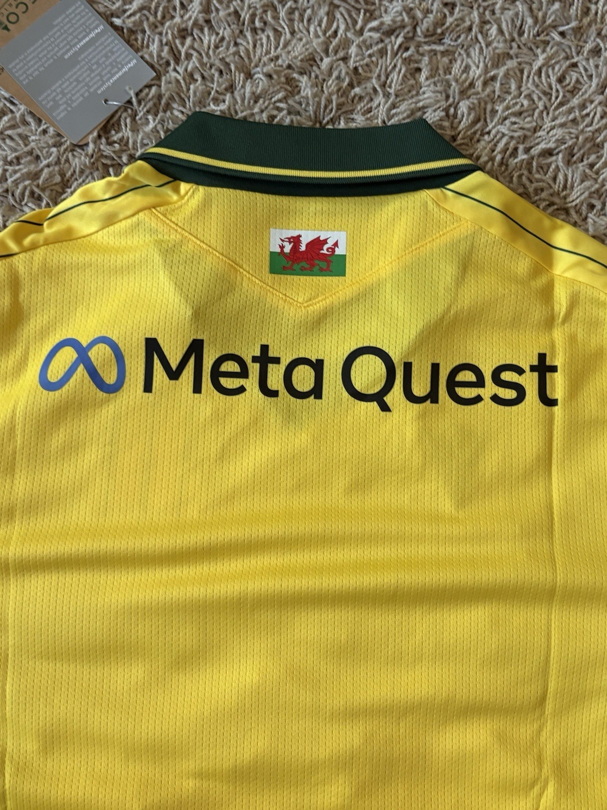 Official Wrexham AFC Macron Away Football Shirt 2025-2026 Jersey Size Medium M