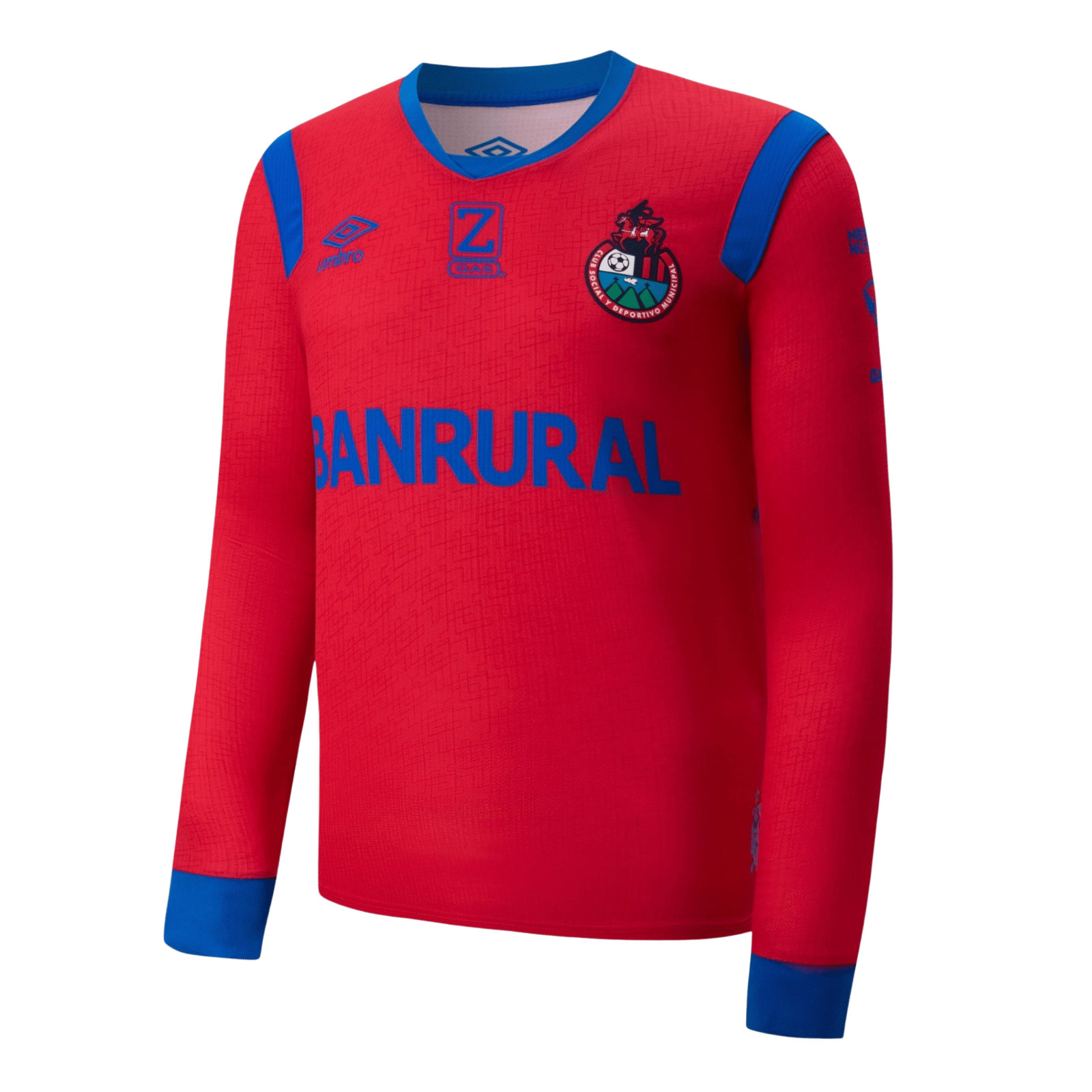 NEW Umbro Municipal Men’s Home Long Sleeve Jersey 2024-2025
