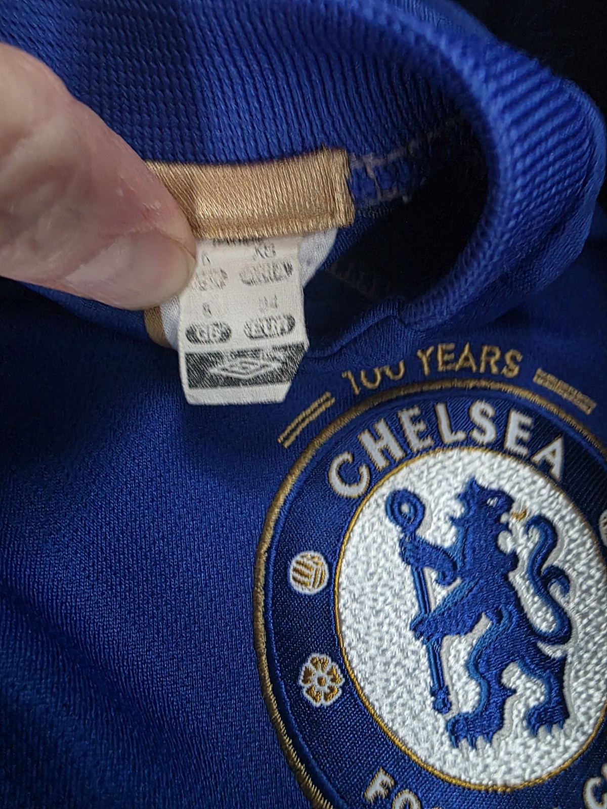 Chelsea Jersey Frank Lampard 2004, 2005 Blue Womens S collector