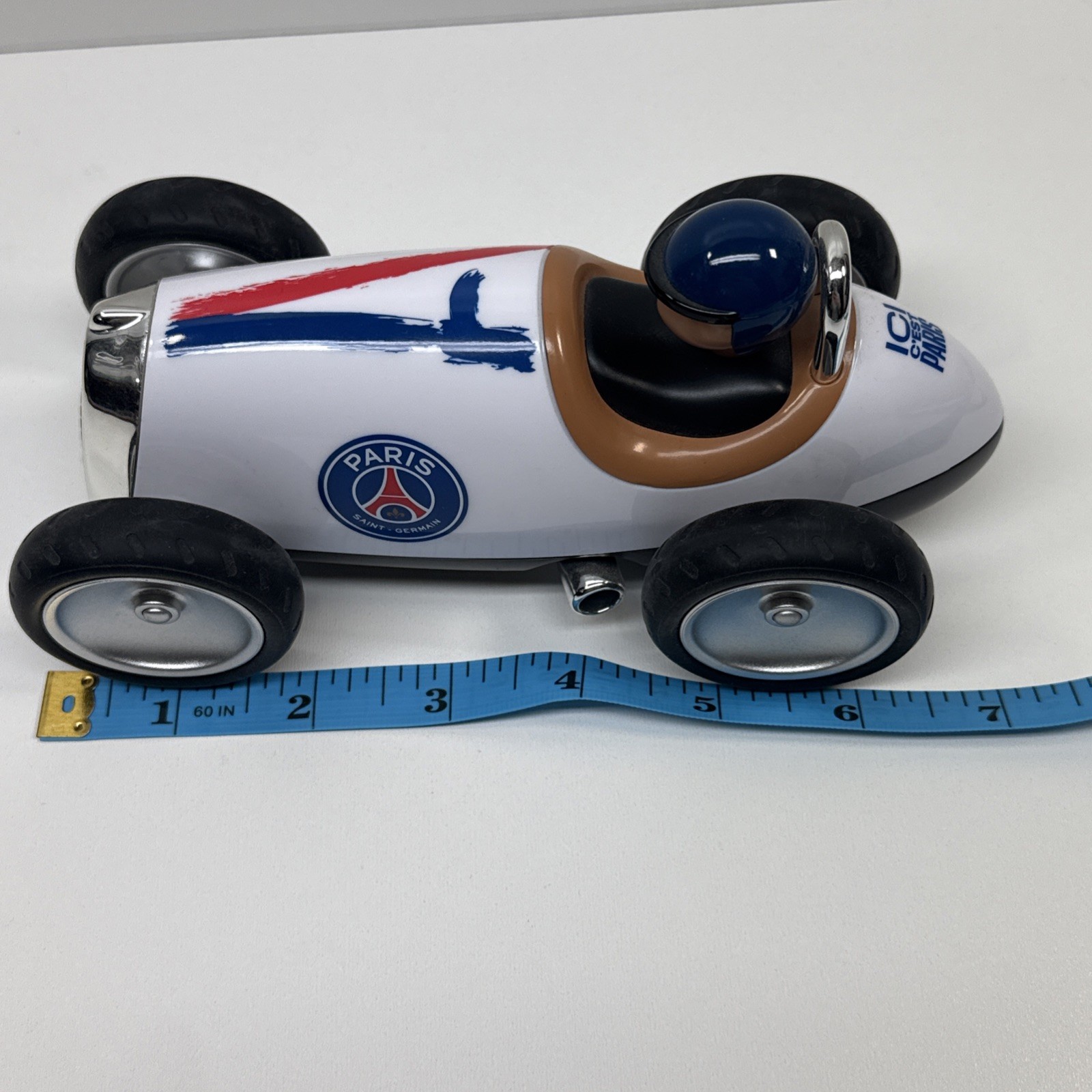 Paris St.Germain PSG Soccer x Baghera Racing Car Toy – 18 x 10 x 9 cm Paris