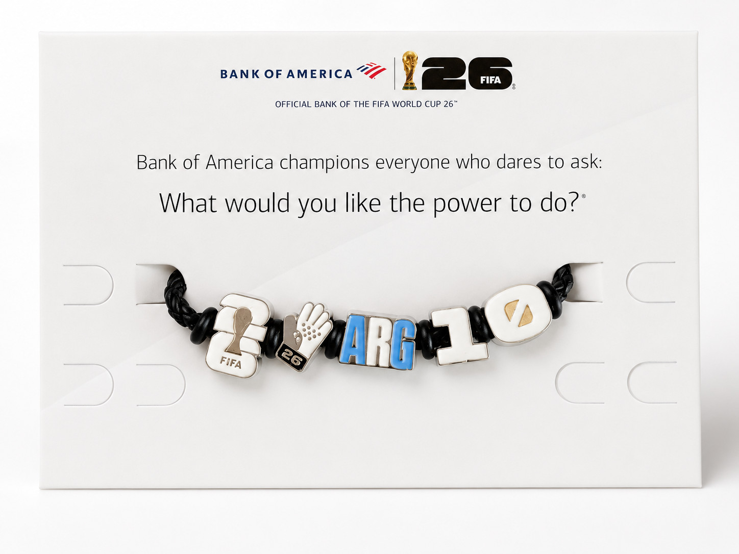 [Limited Edition] FIFA World Cup 2026 – Lionel Messi ARGENTINA Fan Bracelet