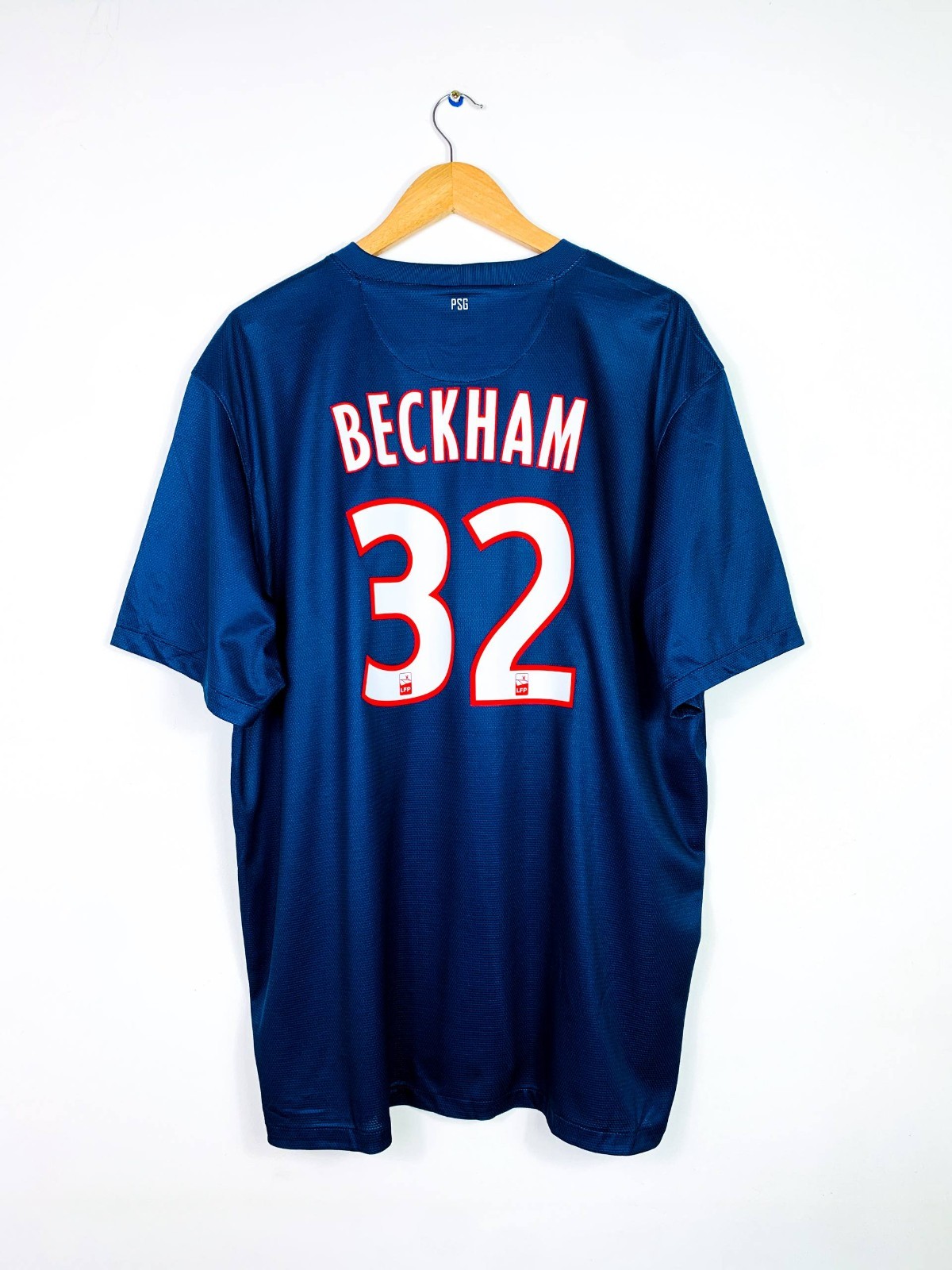 PSG 2012/2013 HOME FOOTBALL SHIRT VINTAGE NIKE SOCCER JERSEY #32 BECKHAM [XXL]