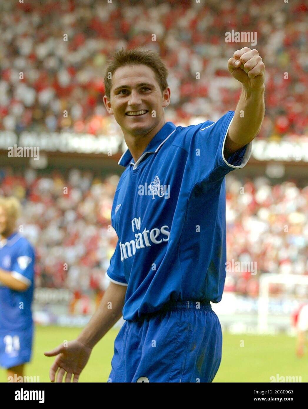 RETRO REPLICA MENS LAMPARD CHELSEA 1981/1983 SOCCER FOOTBALL SHIRT JERSEY SIZE M