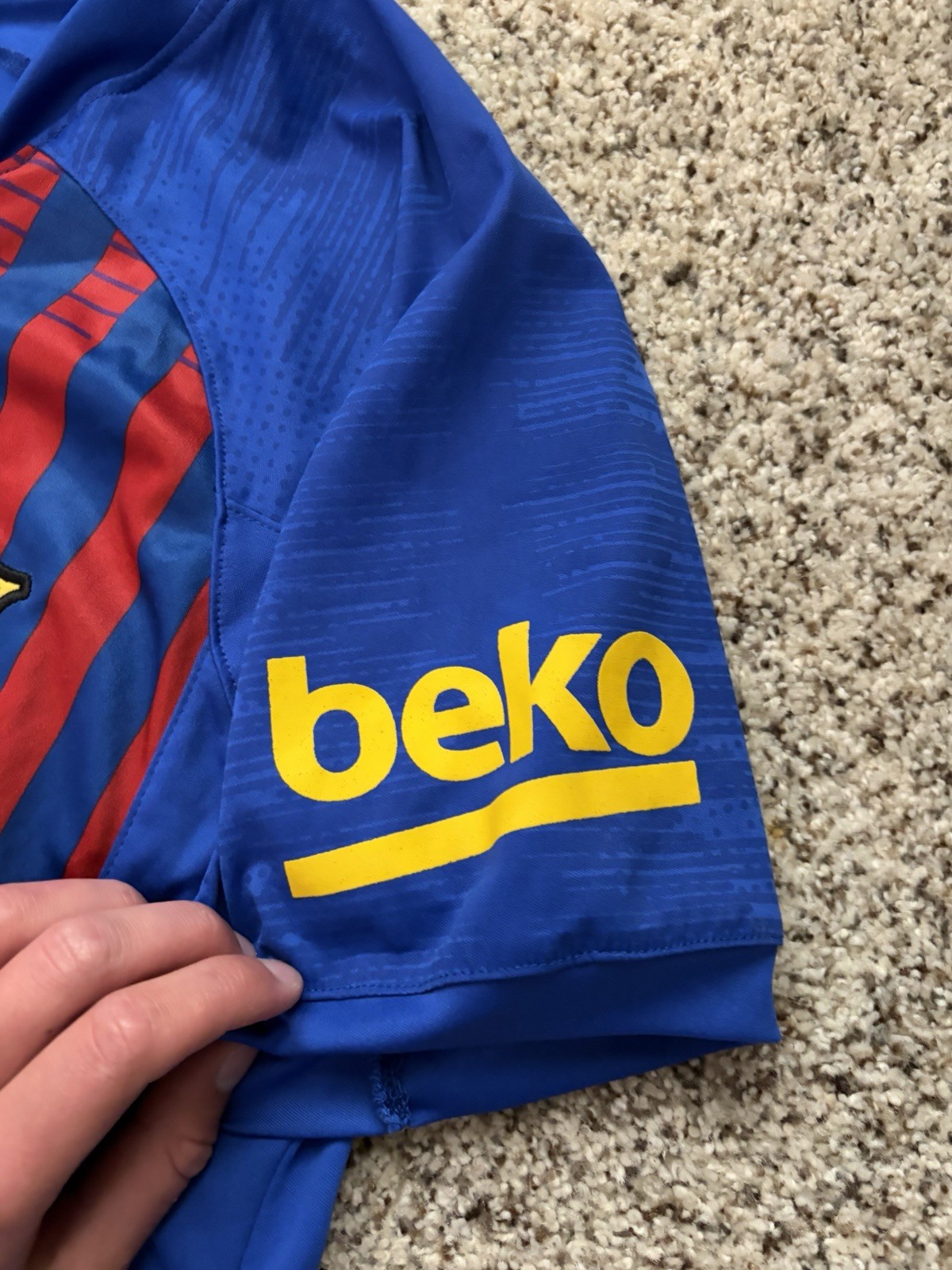 Nike Barcelona Lionel Messi 2018 Home Jersey, size XL