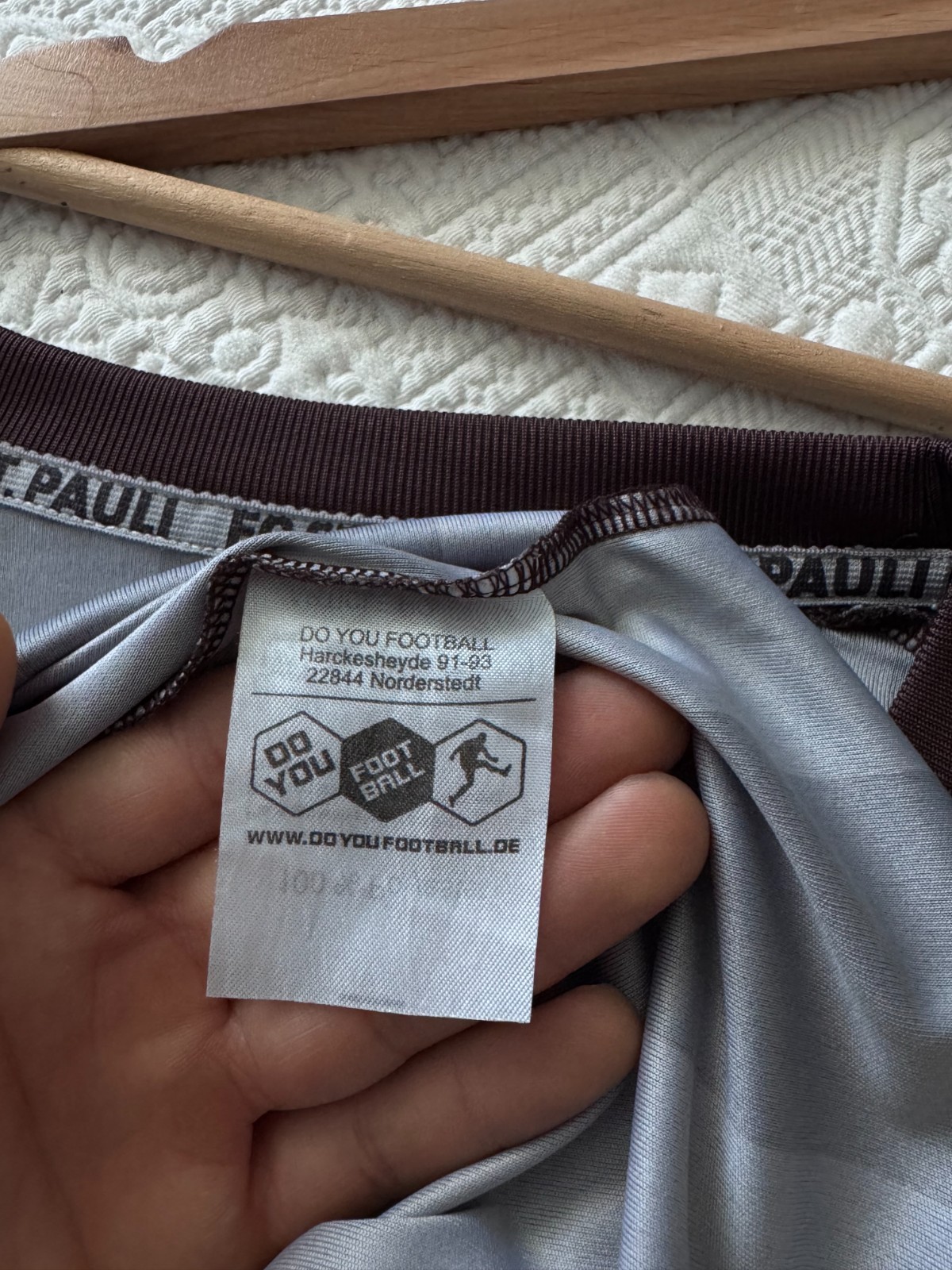 FC St. Pauli Away 2011-12 Striped Brown/Black Soccer Football Jersey Shirt XXL