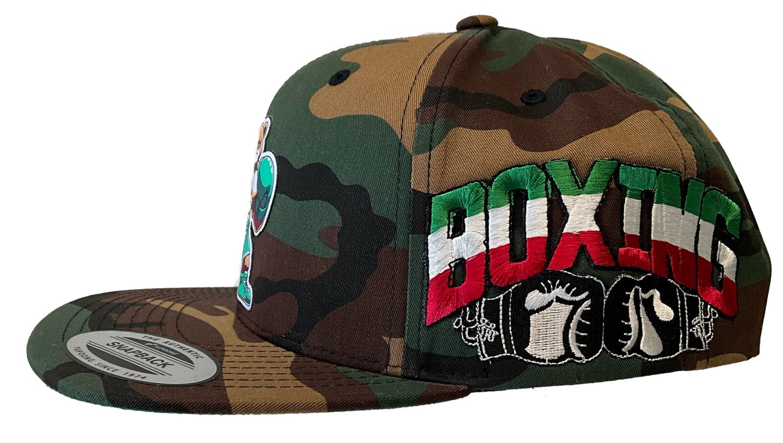 CANELO TEDDY BEAR HAT EL CHAPO GUZMAN MEXICO HAT BOXING HAT