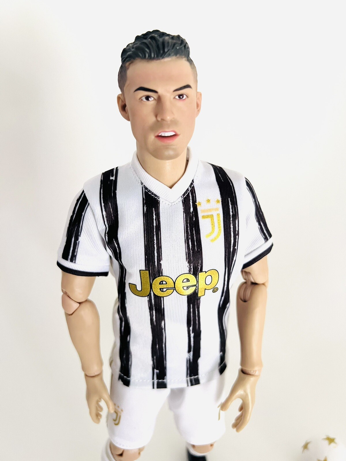 Cristiano Ronaldo Soccer Football Posable Display Doll Action Figure New In box