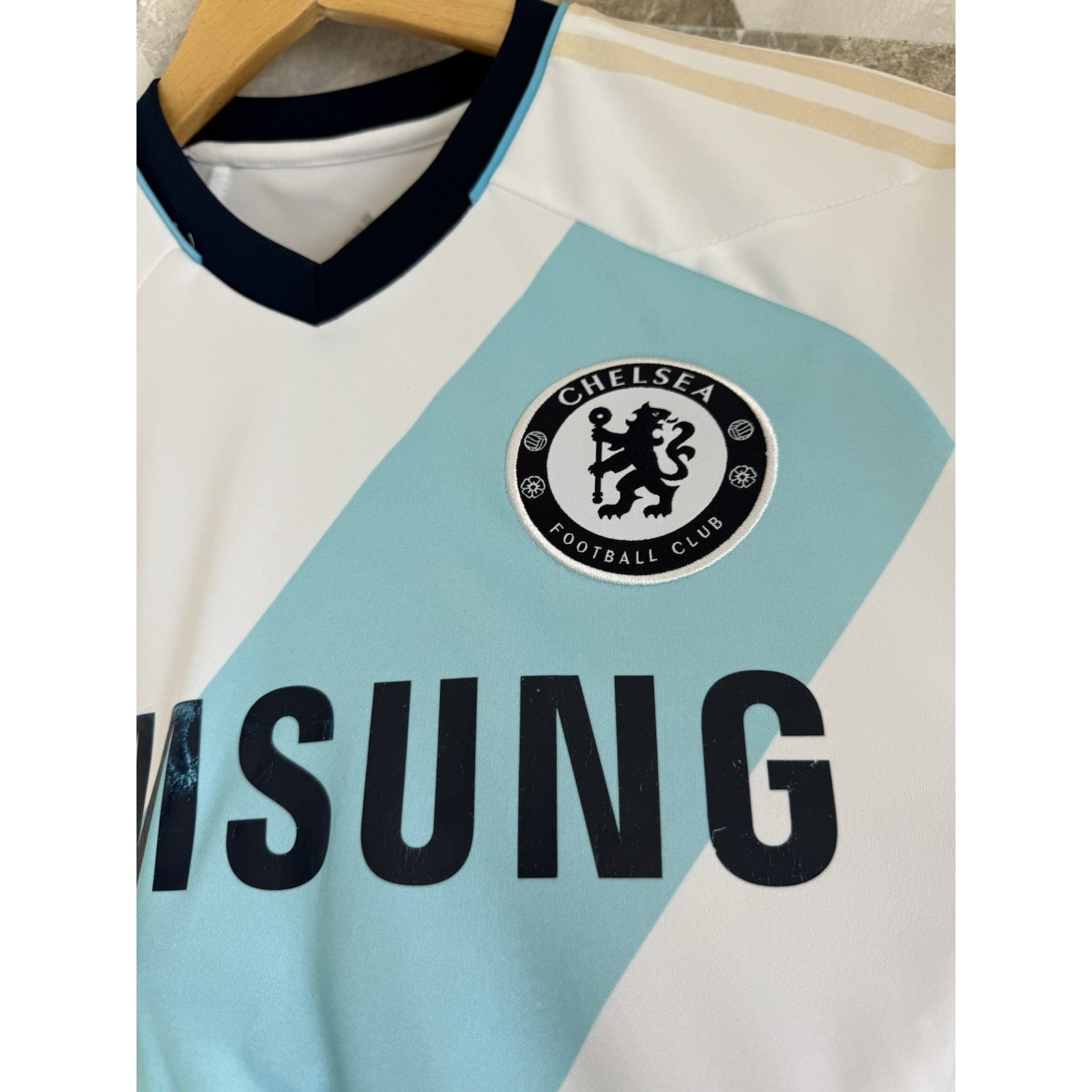 Chelsea #8 Lampard 2012 2013 Away Football Shirt Soccer Jersey size S Mens