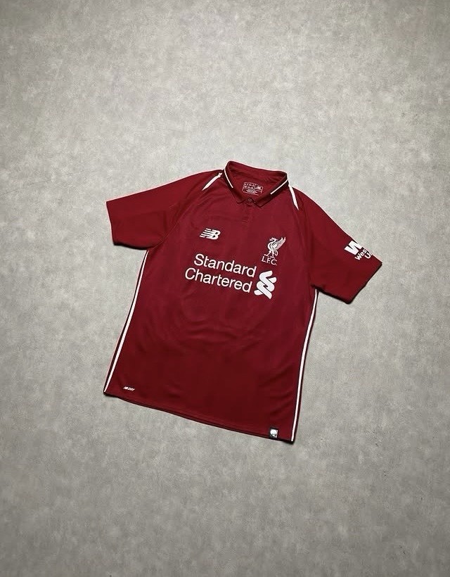 Liverpool FC 19/20 Home Jersey M.SALAH 11 New Balance Red Men’s Size M 50x68cm
