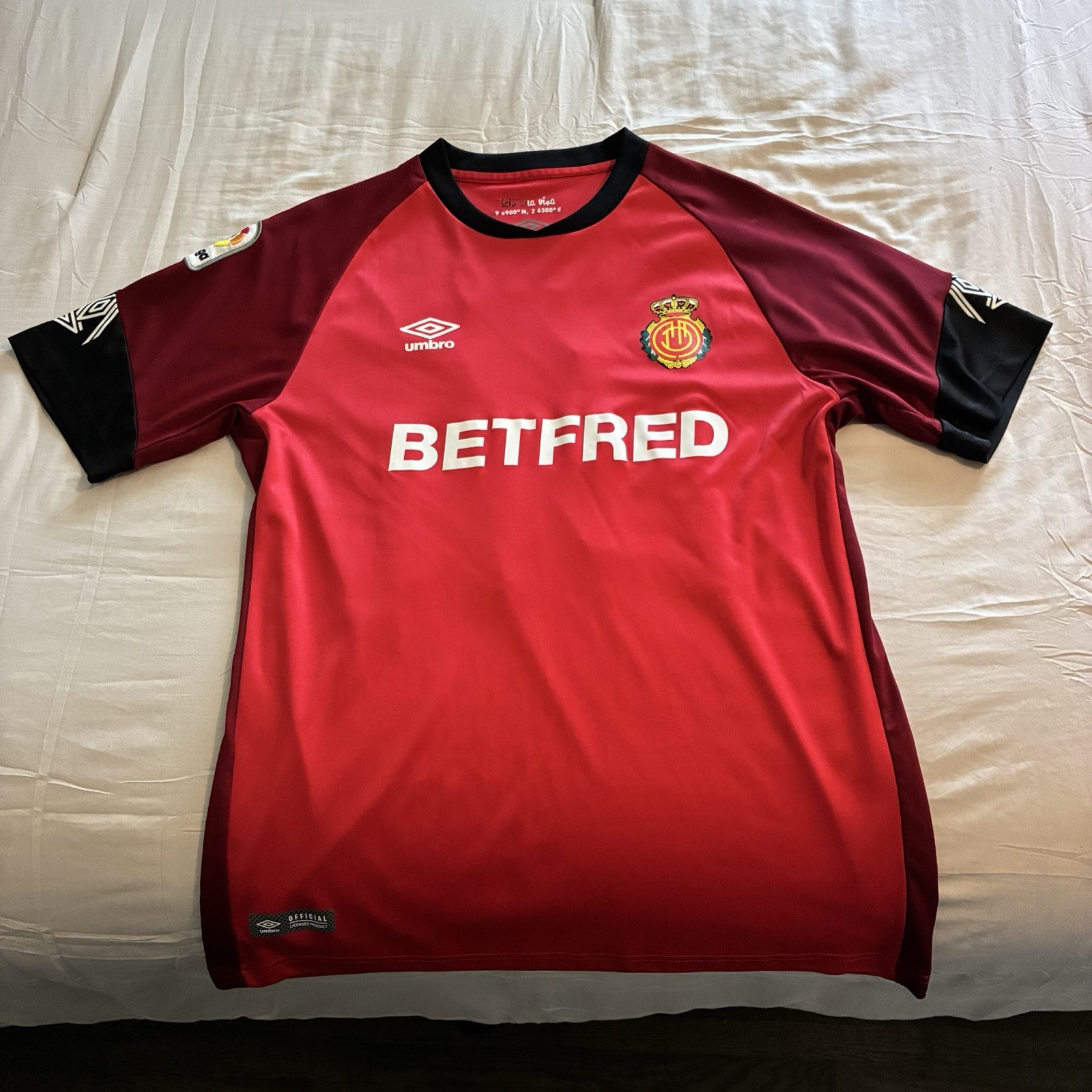 Umbro Mallorca Home Kit 19/20 TAKEFUSA KUBO #26 Men’s Size M