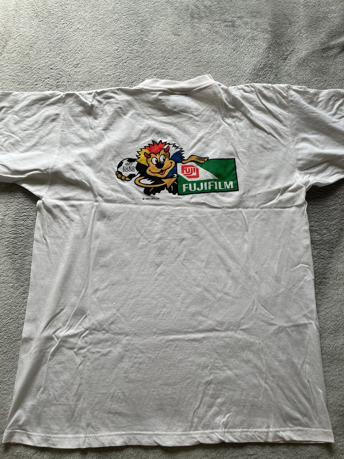 Euro 2000 vintage Fujifilm T-shirt – official Euro football soccer jersey merch