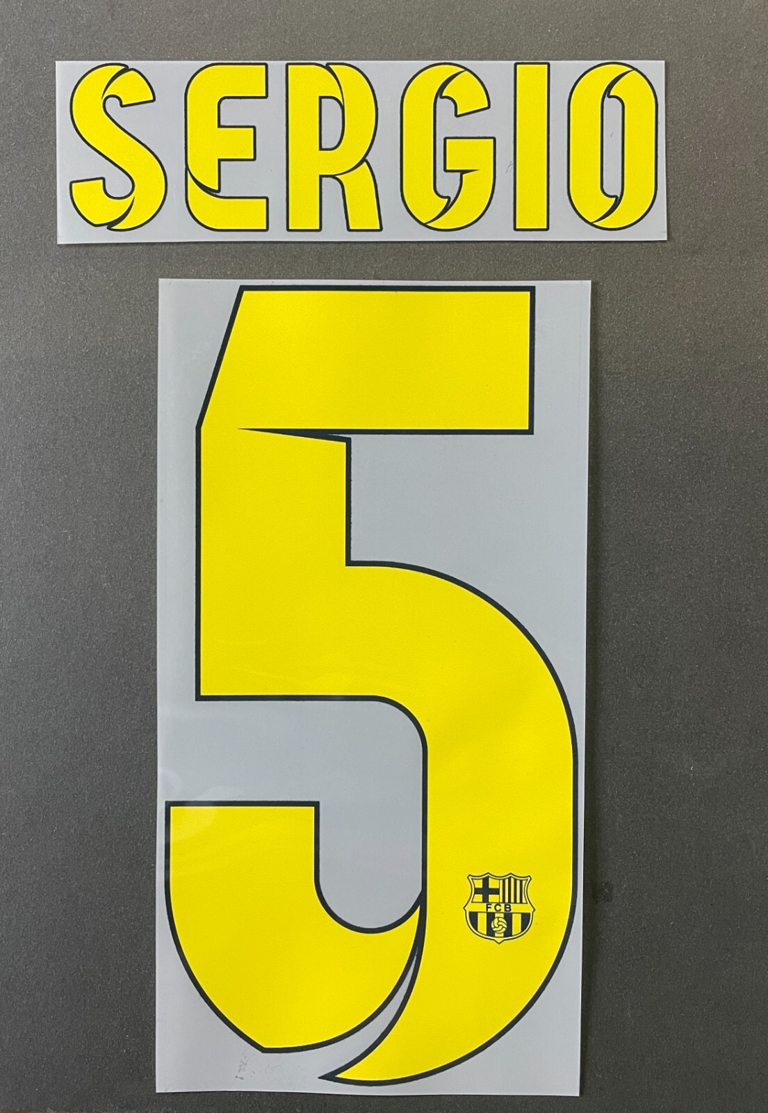 Name&Number Set For Barcelona For Season 2014/2015 Home/Away