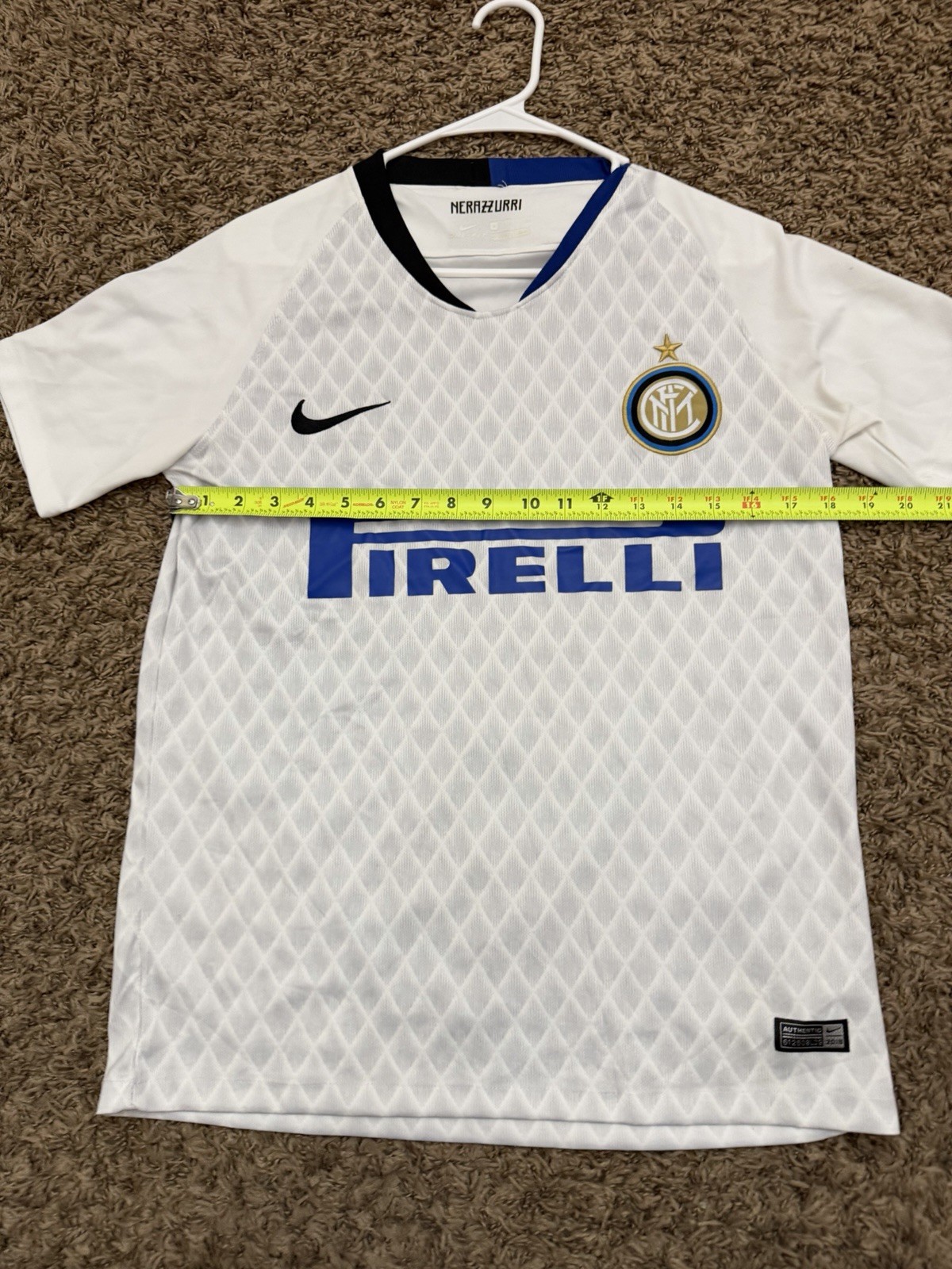 Nike Inter Milan Football Soccer Jersey 18/19 Stadium Shirt Calcio Serie A Sz S
