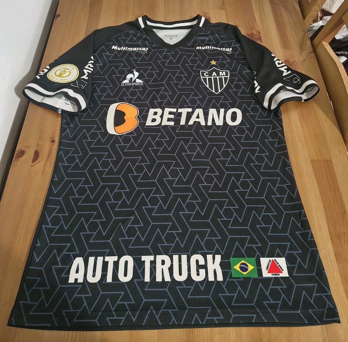 Diego Tardelli Atlético Mineiro Le Coq Sportif 2021 3rd Jersey Size Medium/Large