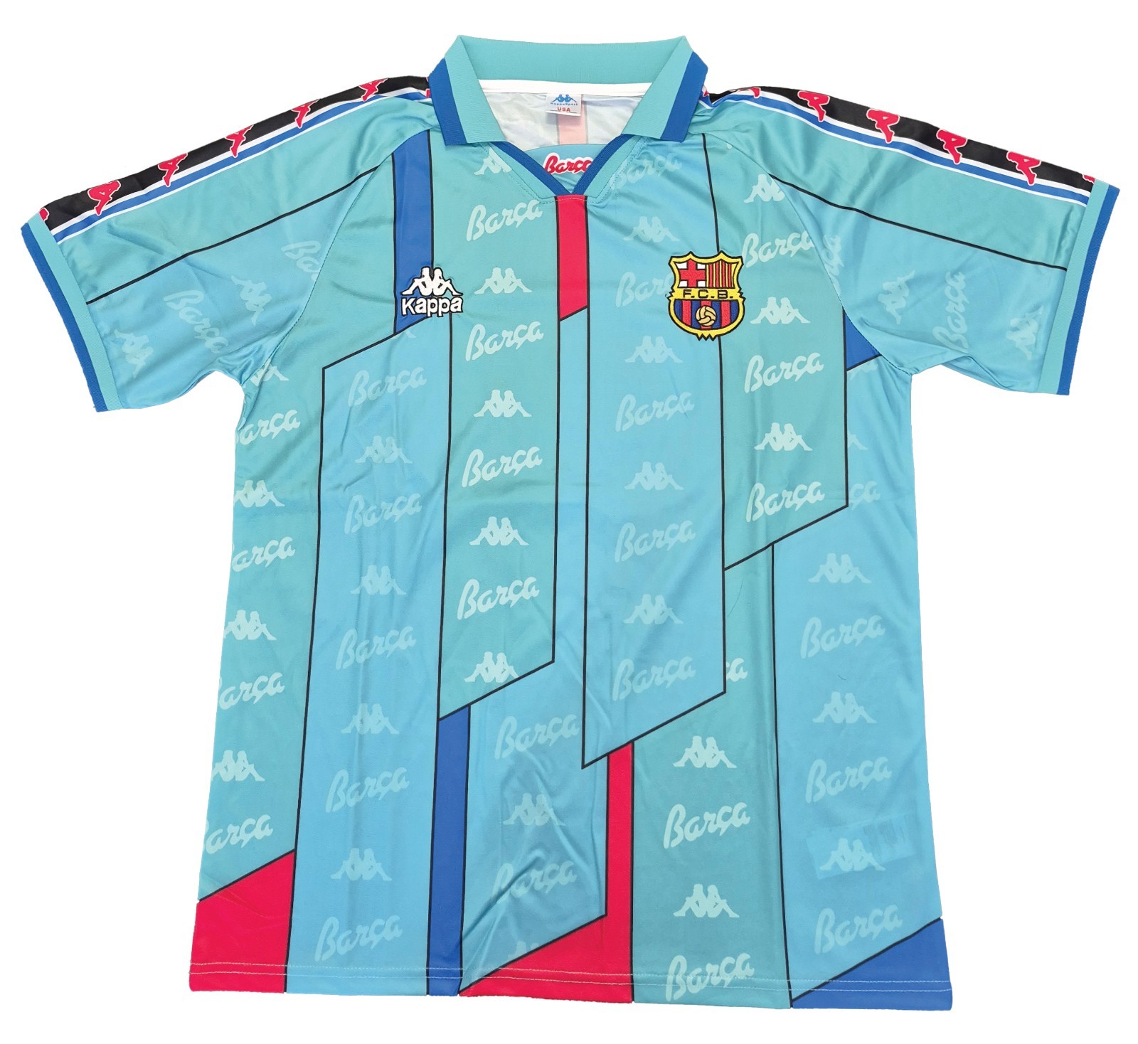 Ronaldo Jersey R9 XL Barcelona 1996/97 Ronaldo Nazario Away Vintage Retro Kit