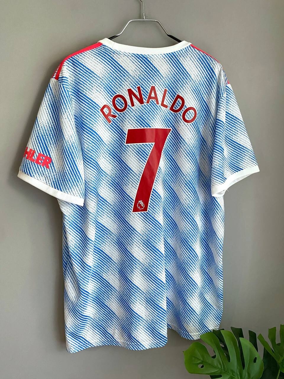 Adidas Manchester United 2021/22 Away Soccer Jersey #7 RONALDO, Size XXL, GM4621