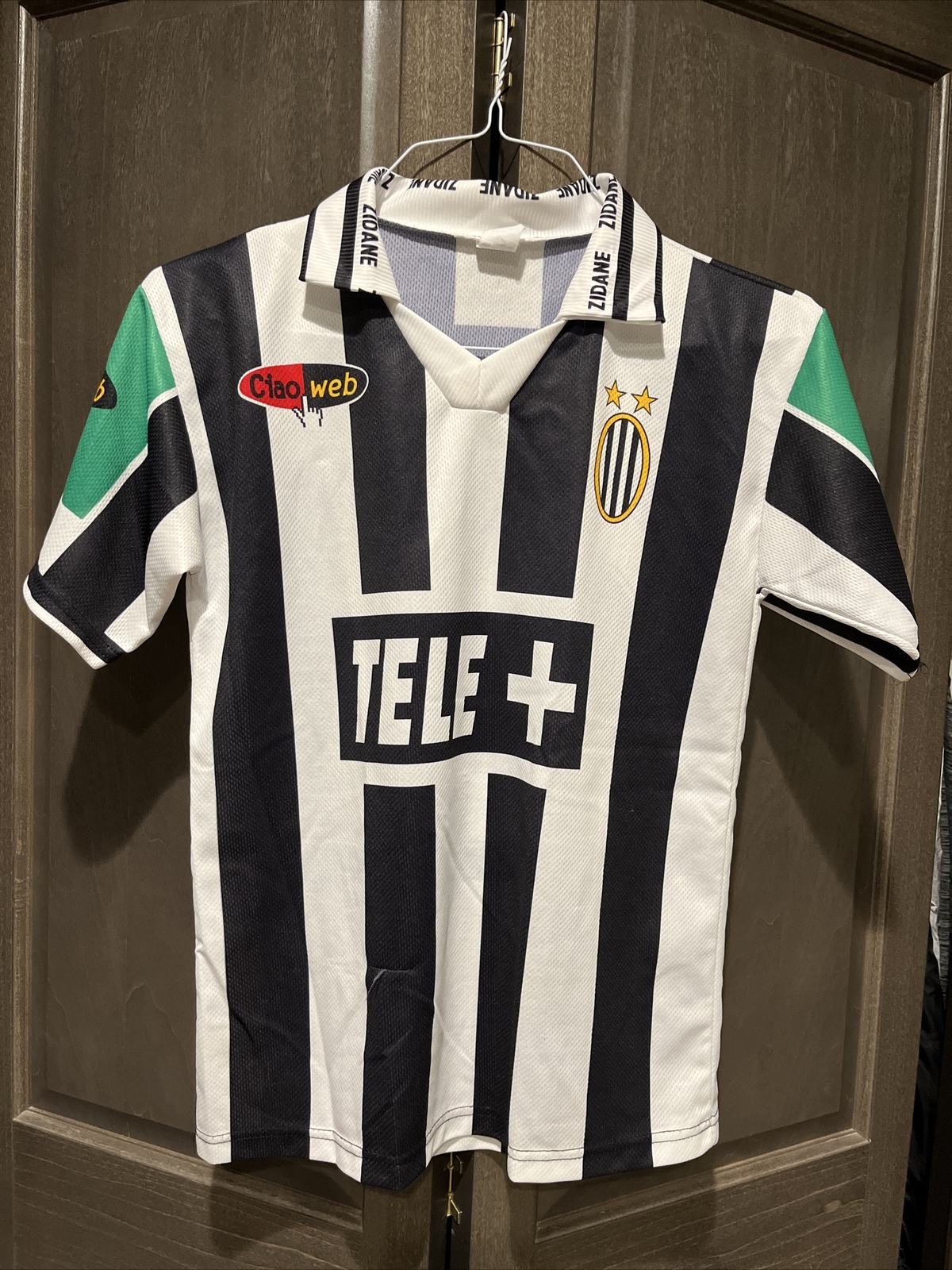 Juventus ZIDANE 1997 1998 Small S jersey camisa soccer juve