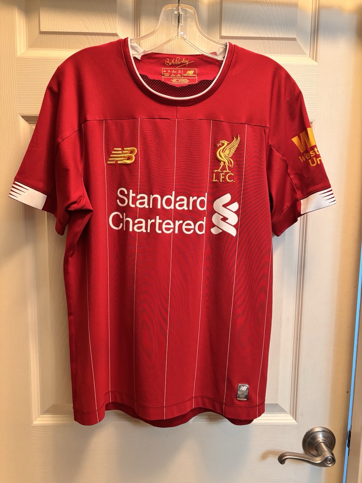 Liverpool FC New Balance 2019/20 Home Jersey Size Small Pre Owned